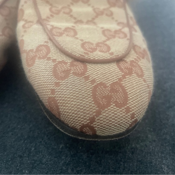Gucci Logo Horsebit Princetown slides loafers/mules 36.5 (6.5) - Picture 5 of 12